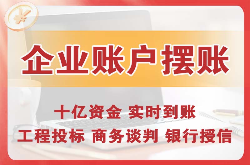 荔湾企业账户摆账